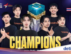 Vampire Esports Kampiun 2024 PMSL SEA Fall, Kantongi Hadiah Rp 686 Juta