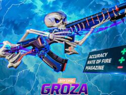 Cara dapat Groza Mythic Free Fire edisi Halloween 2024