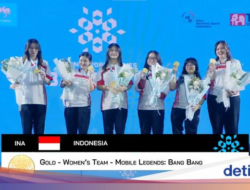 Timnasional Indonesia Mobile Legends Women Kampiun