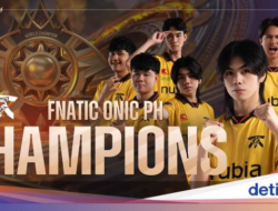 Fnatic Onic PH Kampiun M6 Mobile Legends, Wakil Indonesia Runner-up