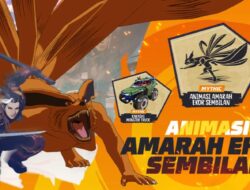 Cara dapat emote Kurama Free Fire, rasakan amarah Kyubi!