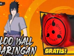 Cara dapat Gloo Wall Sharingan Free Fire gratis, klaim mudah!