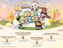 Jadwal dan lokasi HoYo FEST 2025: Hadir Di enam Bangsa Asia Tenggara!