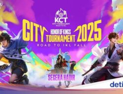Honor of Kings KCT 2025 Segera Digelar, Hadir Hingga 32 Kota Indonesia