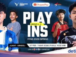 Play-ins FFNS 2026 Spring Dimulai, 36 Skuat Berebut Tiket Grand Final