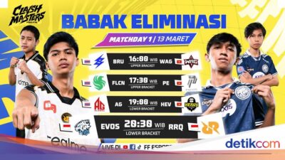 Seri Free Fire FFCM SEA 2026 Spring Hari Ini: RRQ Melawan Evos