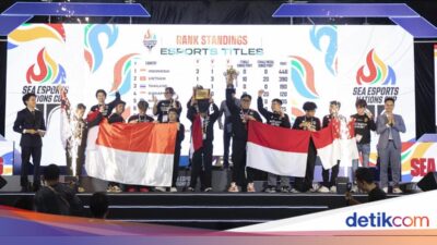 Indonesia Kemenangan Umum SEA Esports Nations Cup 2026, Raih 3 Emas