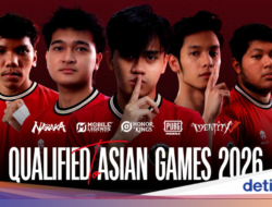 Mantap! Indonesia Lolos Main Event Cabor Esports Asian Games 2026