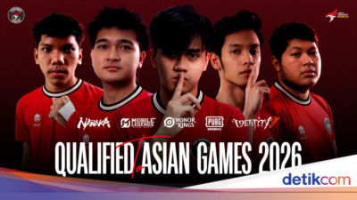 Mantap! Indonesia Lolos Main Event Cabor Esports Asian Games 2026