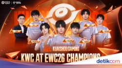 Kuaishou Kampiun, Regu Indonesia Posisi 6